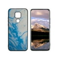 thumbnail image 1 of Compatible with Moto G Play 2021 Phone Case, Blue Marble 46 Case Men Women, Flexible Silicone Shockproof Case for Moto G Play 2021, 1 of 1
