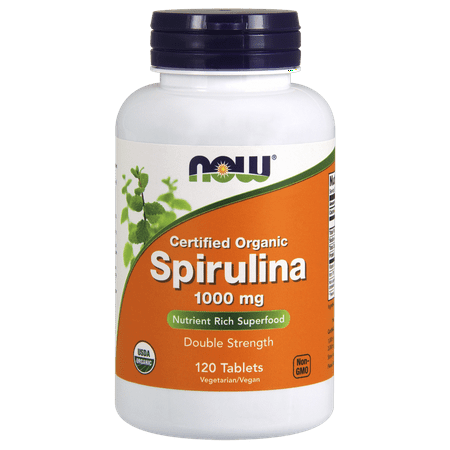 Best Now Foods Organic Spirulina Tablets, 1000 Mg, 120 Ct deal