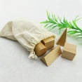 thumbnail image 3 of Wooden Building Block Funny Early Educational Geometric Building Block Toy Plaything for Kid (Khaki), 3 of 9