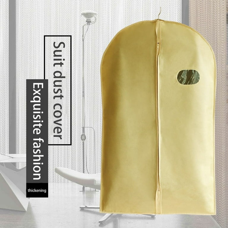 LHNFT Suit Bag, 39 x 24 Inch Black Suit Cover Bags Travel Suit - Main Image