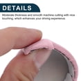 thumbnail image 4 of Cubierta decorativa del pomo de la palanca de cambios Unique Bargains para Ford Mustang 2015-2021, impermeable, adhesivo de estilo interior de consola, rosa, 1 juego, 4 of 6