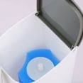 thumbnail image 1 of Juego de escobillas desechables para inodoro, sin extremos muertos, suministros de limpieza para baño (azul) Ndcxsfigh Libre de BPA, 1 of 9