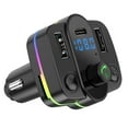 thumbnail image 3 of Bluetooth 50 Car Transmitter PD USB TypeC Dual Player USB Ambient, 3 of 8