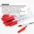thumbnail image 5 of Bazic Products 305002-144 Nova Ballpoint Pen Medium Point, Red, 5 of 7