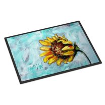 Carolines Treasures MW2157MAT 18 x 27 in. Yellow Sun Sunflowers Doormat