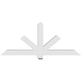 thumbnail image 4 of 60"W x 25"H x 4"D x 4"F, 10/12 Pitch, Kennewick Architectural Grade PVC Gable Bracket, 4 of 8