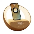 thumbnail image 2 of Altavoz Reloj 4 en 1, Altavoz Bluetooth, LáMpara de Noche, LáMpara de Noche, Carga InaláMbrica de 15 W, Compatible con Todos los TeléFonos MóViles., 2 of 5