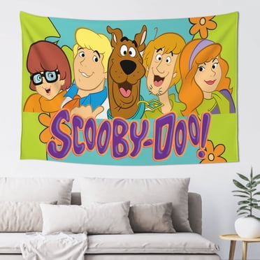 Scooby-Doo Tapestry 60*40 Inch Decor Wall Hanging Art Tapestries Mural Banner For Bedroom Livingroom Dormitory