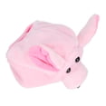 thumbnail image 3 of Tocado Divertido Del Animal Doméstico, Sombrero Divertido Del Animal Doméstico De La Felpa A La Moda Para El Animal Doméstico ANGGREK Gorro Pink Pig Talla Libre, 3 of 8