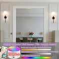 thumbnail image 6 of Battery Operated Wall Sconce with Remote,White Fabric Shade Wall Sconce Set Of 2 Battery Powered Sconces Wall Lighting Indoor Wireless Dimmable Wall Lamp with 3 Color Temp Bulb for Bedroom Living Room, 6 of 10