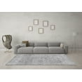 thumbnail image 3 of Ahgly Company Indoor Rectangle Abstract Gray Modern Area Rugs, 6' x 9', 3 of 4