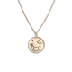 thumbnail image 3 of Collar para Mujer de Horóscopo LuckyLy, Acero Inoxidable con Baño de Oro 18k y Dije de Signo Zodiacal, Modelo Astra dorado UNITALLA, 3 of 8