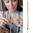 thumbnail image 3 of Bracelet Wearing Aid Tool – 3-Second One-Handed Jewelry Clasp Assistant with Magnetic Clip and Silicone Tips, 2-Piece Set, 3 of 3