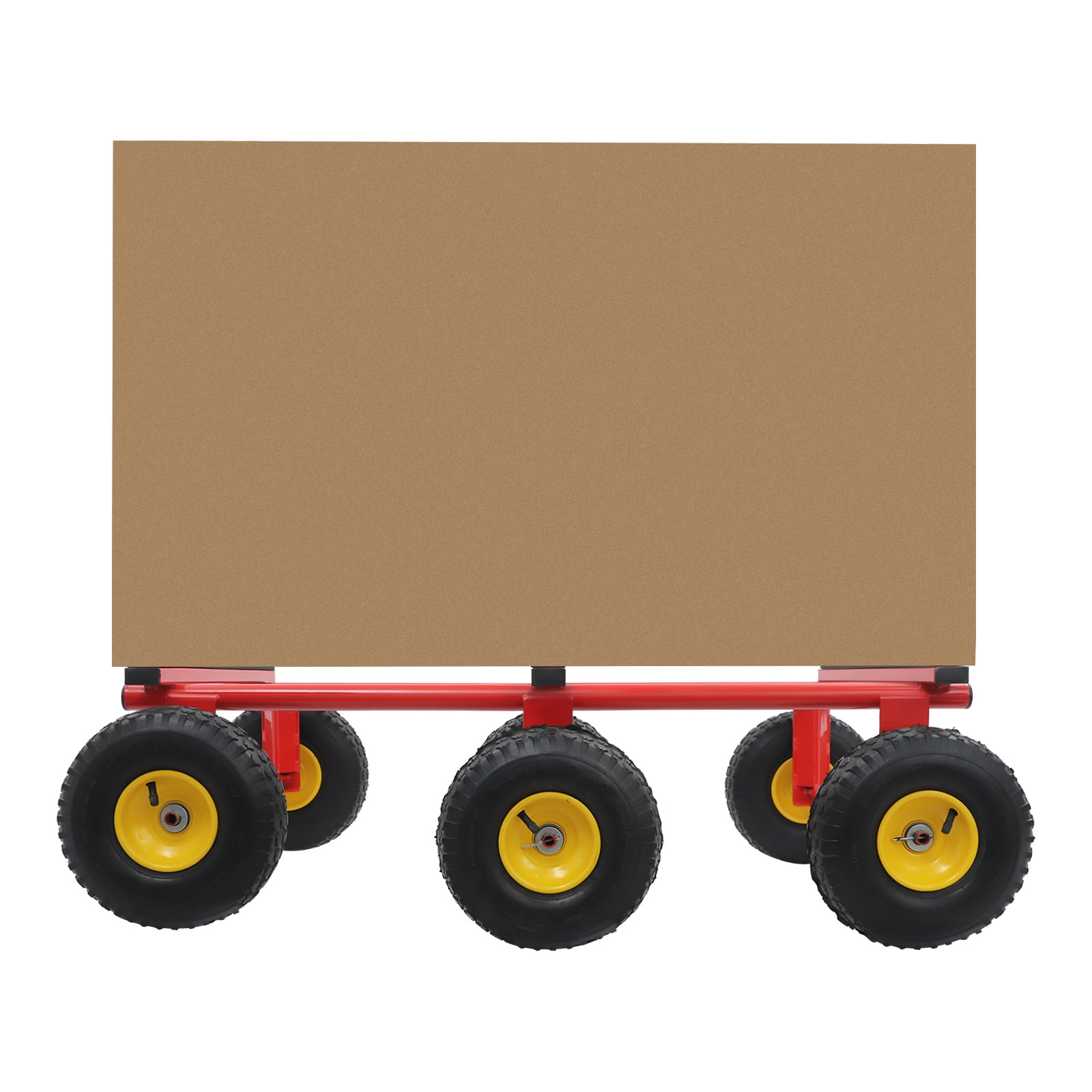6-Wheel All-Terrain Mover, 1200-LB Capacity All-Terrain Mover, Heavy Duty Furniture Dolly, used in homes, logistics, decoration, warehouses, shopping malls