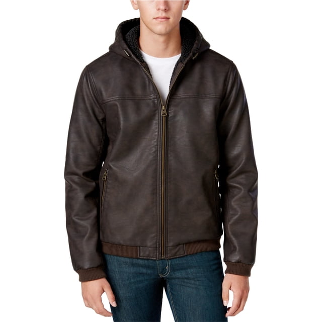 Levi's Chaqueta Bomber con Cremallera Completa para Hombre, Marr??n, Mediana Levis Chaqueta de bombardero