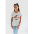 thumbnail image 4 of Jurassic World Dinosaur Blue T-Rex Big Girls 3 Pack T-Shirts Little Kid to Big, 4 of 5