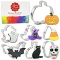thumbnail image 3 of Halloween Cookie Cutters, 7-Piece set, Made in USA by Ann Clark, 3 of 9