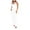 White, variant on Lenpel Women's Sequin Jumpsuits Sparkly Sleeveless Wrap V Neck Spaghetti Strap Belted Straight Leg Rompers Glitter Party Club Outfits