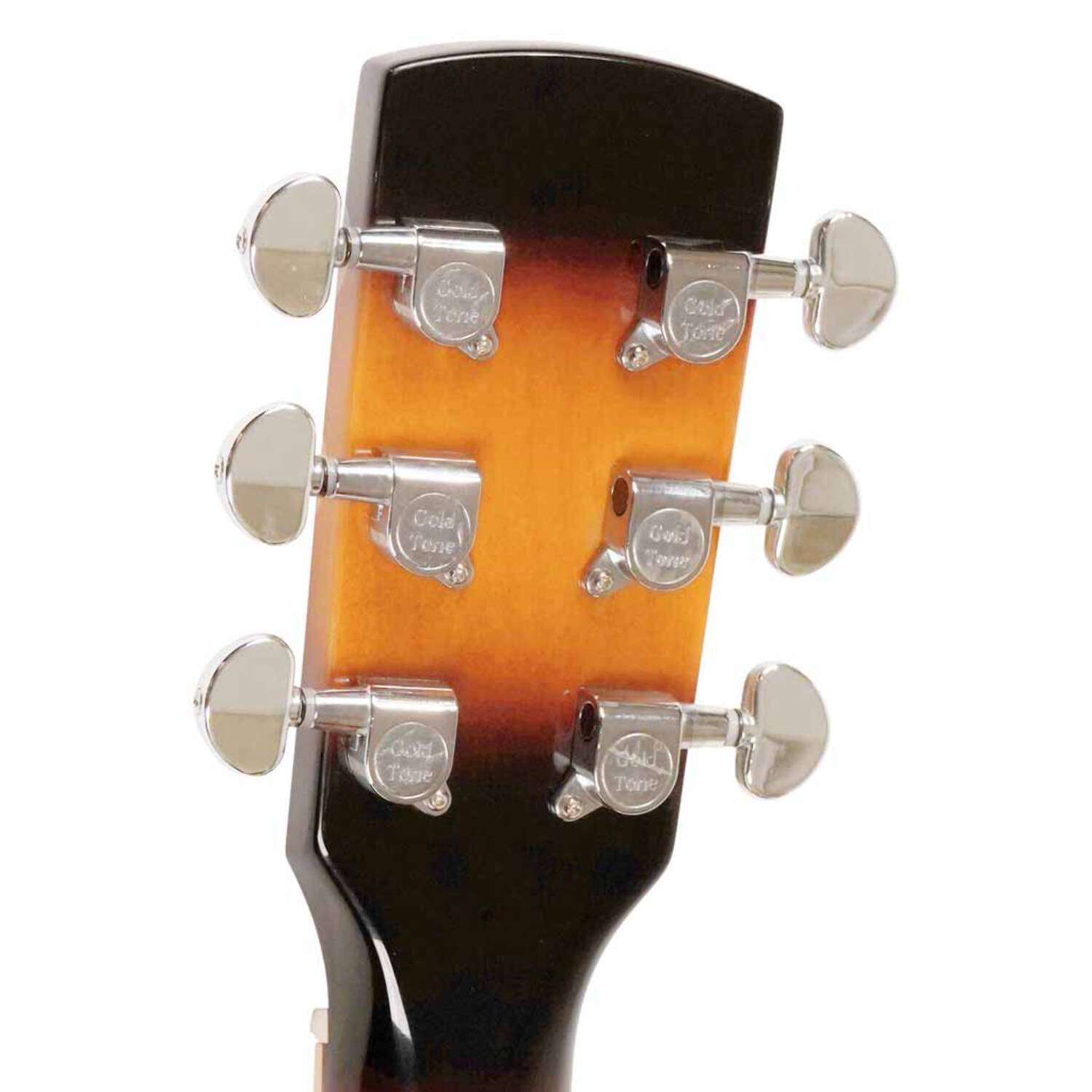 Gold Tone PBR-D Mastertone Paul Beard Signature Series Roundneck Deluxe Resonator Guitar Tobacco Sunburst