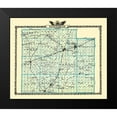 thumbnail image 2 of Warner 17x15 Black Modern Framed Museum Art Print Titled - Effingham Illinois - Warner 1870, 2 of 5