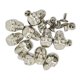 thumbnail image 1 of 2x10 Conjuntos De Tachuelas De Calavera Remaches Punk Rock DIY Spikes Zapatos Bolsas Decoración Plata Sunnimix Espárragos de remaches de calavera, 1 of 8