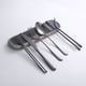 thumbnail image 4 of Juego de acero inoxidable, cuchillo, tenedor, cuchara, palillos, pajita, vajilla portátil, juego de 7 piezas, productos, 4 of 6