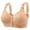 B233 Beige minimizer bras for women clearance under $5, variant on Bras under $5! Cagogo Women Front Closure Wireless Bras Plus Size Wirefree Full Coverage Supportive Everyday Bras No Underwire Comfortable Large Bust Bralettes Sleep Bra