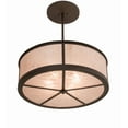 thumbnail image 7 of Meyda Tiffany 146419 Smythe Craftsman 4 Light 28" Wide Pendant - Bronze, 7 of 7