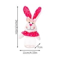 thumbnail image 2 of Diconna Easter Treat Boxes Bunny Candy Jar Long Ears Rabbit Box Clear Display Case Holiday Goody Cookies Biscuit Container, 2 of 7