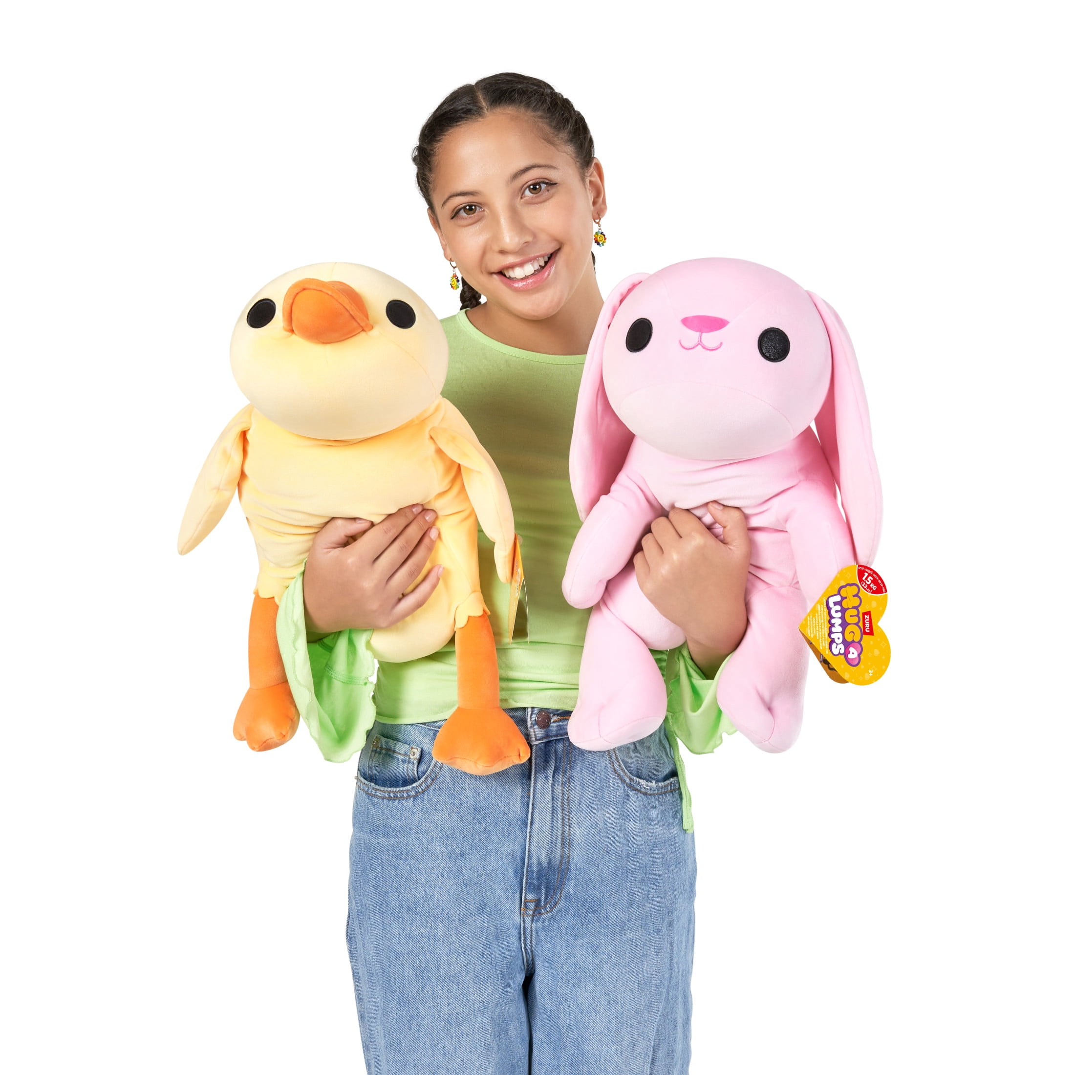 Hug-a-Lumps (Olly) by ZURU, Cuddly Squishy Comfort Plush, Weighted Plush 1.5kg/3.3 Pound