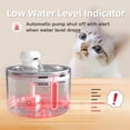 thumbnail image 4 of Wireless Cat Water Fountain, Stainless Steel 3.5L Automatic Dog Water Dispenser, 5000mAh Battery, Motion Sensor, Cordless Pet Fountain, 4 of 10