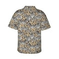 thumbnail image 3 of Daiia Zebra Hawaiian Shirt for Men Gentle Cotton Regular Short Sleeve Casual-XX-Large, 3 of 9
