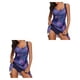 thumbnail image 4 of Traje de baño de mujer Naiovety Ropa de playa Poliéster Sexy Vestido de baño una sola pieza Púrpura METRO, 4 of 6