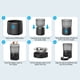 thumbnail image 4 of 4L Auto Cat Feeder Pet para Smart Dispensador de croquetas de alimentos cuenco de acero inoxidable, 4 of 12