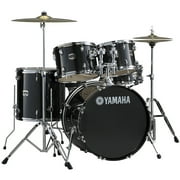 Yamaha GM2F56BLG Gigmaker Standard 5-Piece Drum Set with Hardware, Black Glitter
