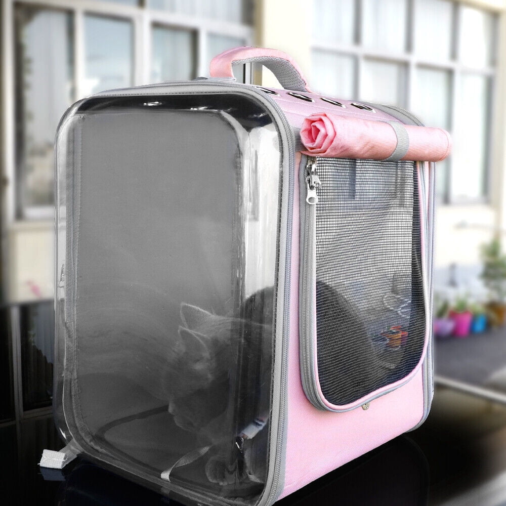 Pet Artist Breathable Cat Carrier Backpack Pet Cat Small Dogs Outdoor Travel Bag Carry Airline Approved
