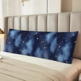 thumbnail image 5 of JUNZAN Body Pillow Cover Starry Sky Throw Pillow Covers Long Pillow Case Protector Decorative for Bedroom,Couch,Home Gifts 20"x54", 5 of 6