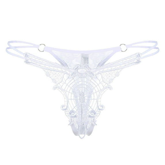 Ausyst Panties for Women Women Lady Thong Sexy Panties Thong Lace Pants Ladies Briefs Underwear Clearance