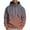 Mens Sweatshirts & Hoodies Pink, variant on M-4X Big & Tall Hoodies for Men with Pocket Plus Size Fleece Lined Sweatshirts Pullover Gradient Stripe Printed Thermal Warm Athletic Hoodie Tops