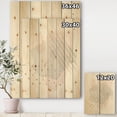 thumbnail image 3 of Designart 'Watercolor Minimal Blush I' Transitional Print on Natural Pine Wood, 3 of 3