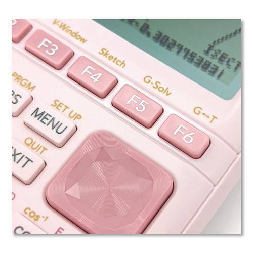 Fx-9750giii 3rd Edition Graphing Calculator, 21-Digit Lcd, Pink | Bundle of 2