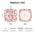 thumbnail image 6 of Balery Rose Flowers Stretch Couch Cushion Covers, Individual Sofa Cushion Covers, Soft Chair Sofa Seat Cushion Slipcover with Elastic Bottom Milk Silk-16.9in, 6 of 9