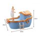thumbnail image 4 of Piggy Bank Pirate Ship Money Bank Unbreakable Plastic Coin Bank Money Boxes Kids Pirate Ship Toys Sailboat Statue Model For Birthday, 4 of 5