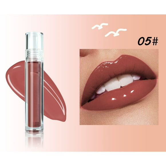 EARKITY Lip Glow, Shiny and Vegan Tinted Lip Gloss Plumping Lip Gloss, Tinted Lip Balm Lip Care, Transparent Toot Lip Oil, Moisturizing Lip Gloss, Lip Plumper Gloss