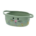 thumbnail image 1 of TIELUTT Rangement à Poignée Tissée Pâques Mignon et Rangement pour Chat Rangement pour Rangement Quotidien et Agencement des Fêtes. Contenant de Préparation de Repas Contenant Articles pour la Maison Pot de Réserve Anti-Odeur Contenants de Rangement en Acrylique avec L, 1 of 4