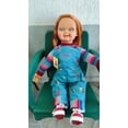 thumbnail image 1 of Muñeco chucky ojitos dormilones, cuerpo de felpa de 80 cm con huella y agujetas reales, 1 of 5