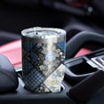 thumbnail image 4 of 30oz Pioneer Flower Tumblers Stainless Steel Tumbler with Lid and Straw,Vacuum Insulated Double Wall Travel Tumbler Cups Mug with Cleaning Brush for Coffee,Tea, 4 of 7