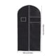 thumbnail image 4 of Bolsa para ropa para armarios | Bolsa de traje para almacenamiento y viajes • Tela plegable no tejida • Ventana transparente de vista completa • Organizador de ropa colgada | Funda grande portátil, 4 of 6
