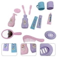 thumbnail image 4 of Rvidsgi 13Pcs/Set Dollhouse Miniature Toothpaste Mini Realistic Dollhouse Pretend Play Toy Simulation Toothbrush Shampoo for Decoration, 4 of 8