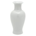 thumbnail image 2 of 12" White Porcelain Fishtail Vase, 2 of 7